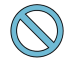 Un symbole d'interdiction bleu, représentant un cercle avec une ligne diagonale allant du haut à gauche au bas à droite, apparaît sur un fond gris clair - idéal pour les propriétaires exigeants ou pour la gestion locative de courte durée. | 2BeApart Lyon